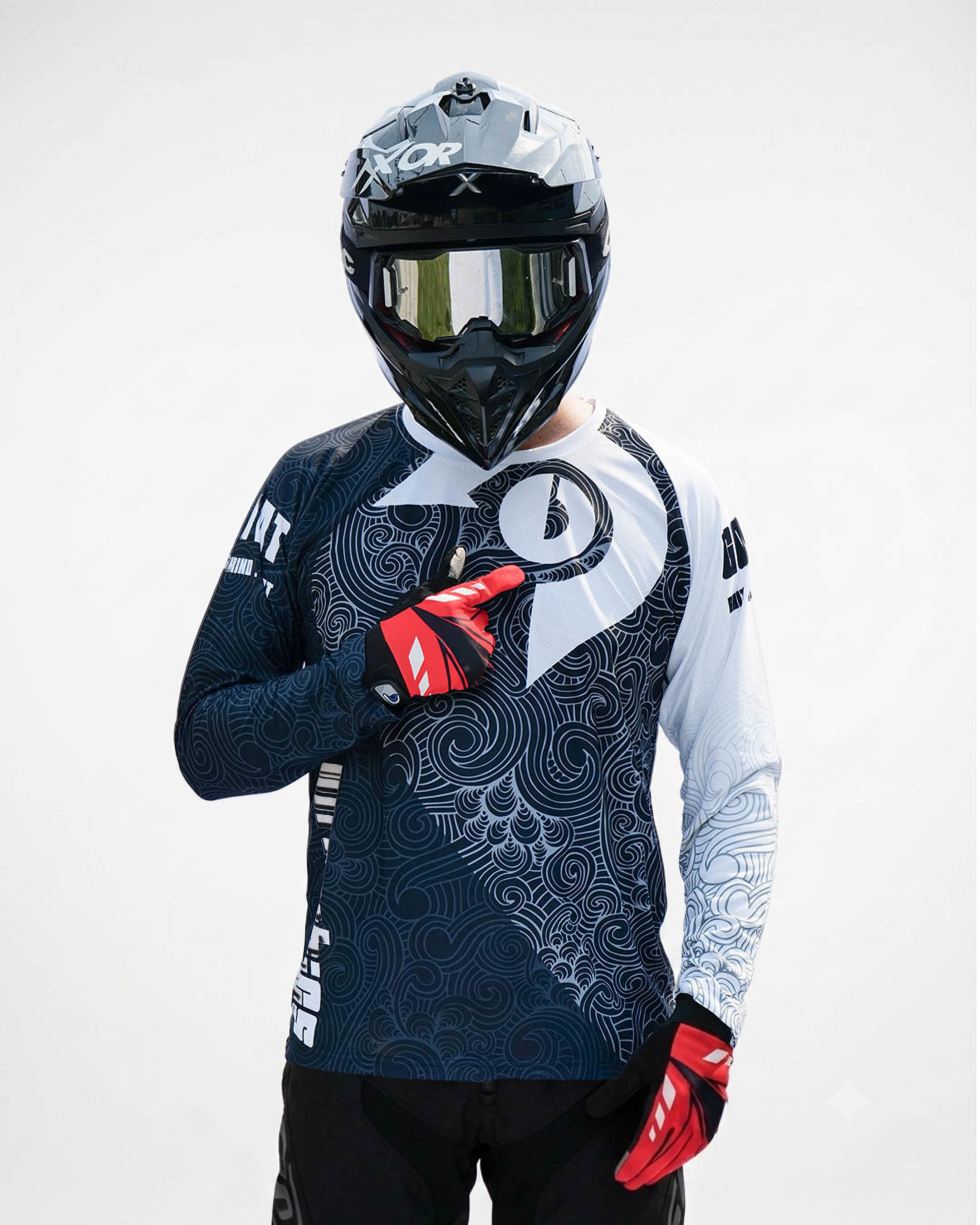 Indict Two Tone Motocross Jersey
